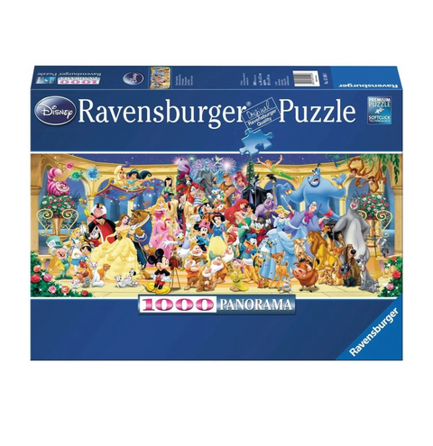 Ravensburger Puzzle 1000pc - Disney Characters Panorama