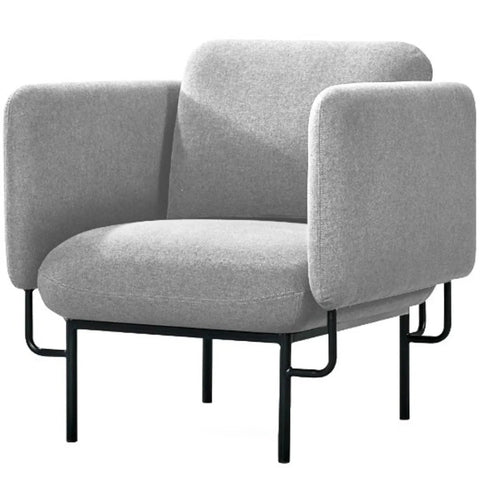 Rapidline Capri 1 Seater Lounge Light Grey