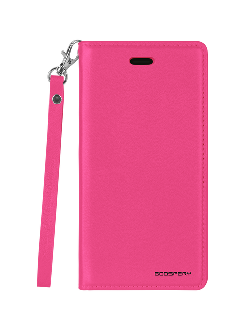 Goospery Bluemoon Flip Case for iPhone 13 mini - Hotpink