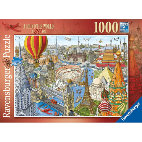 Ravensburger 1000pc Around The World In 80 Days Puzzle