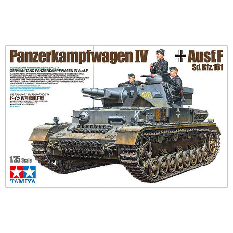 Tamiya 1/35 German Tank Panzerkampfwagen IV Ausf. F / Sd.Kfz.161