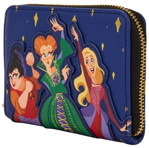 Loungefly Disney Hocus Pocus - Sanderson Sisters Zip Around Wallet