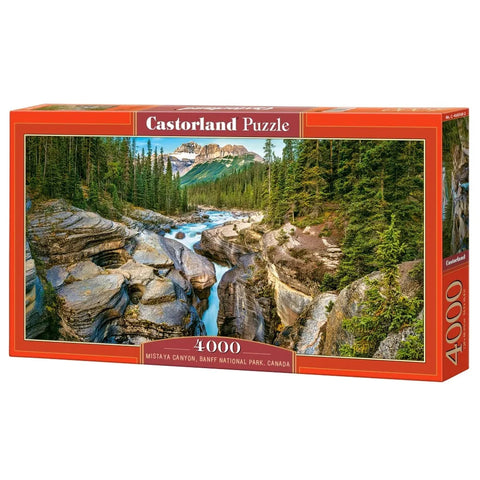 Castorland 4000-Pieces Mistaya Canyon Banff Canada Puzzle