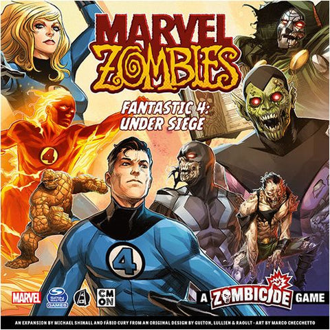 Cmon Marvel Zombies A Zombicide Game: Fantastic 4 Under Siege Expansion Board Game