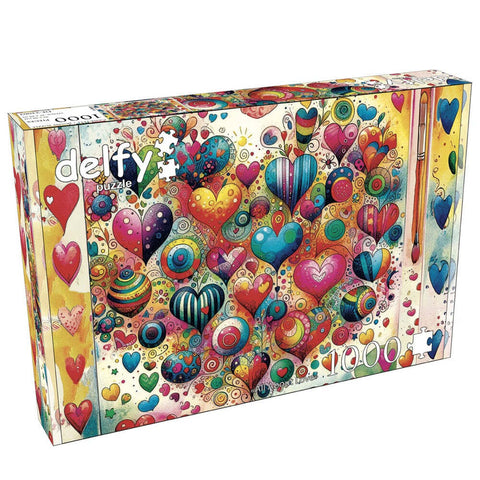 Delfy 1000pc All About Love Puzzle
