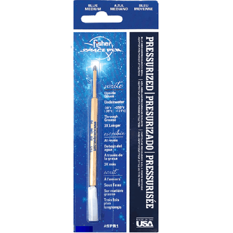 Fisher Space Pen Refill Ballpoint Medium Nib (Blue)