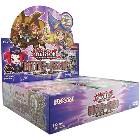 Konami YuGiOh! Battles of Legend Glorious Gallery Booster Box