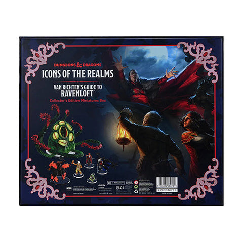 Wizkids D&D Icons of the Realms Miniatures Van Richtens Guide to Ravenloft Collector's Edition Box