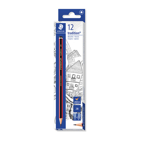 Staedtler Traditional 110-2B Pencil [12 Pack]
