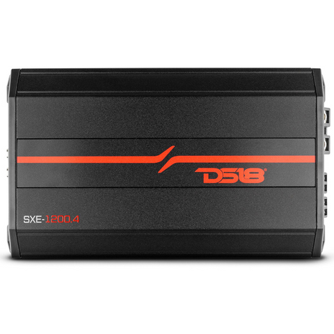 DS18 SXE-1200.4 SXE 100W x 4-Channel Class Ab Amplifier (Black)