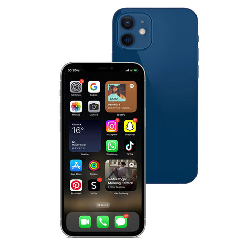 Apple iPhone 12 256GB (Blue) [~Refurbished: Excellent]