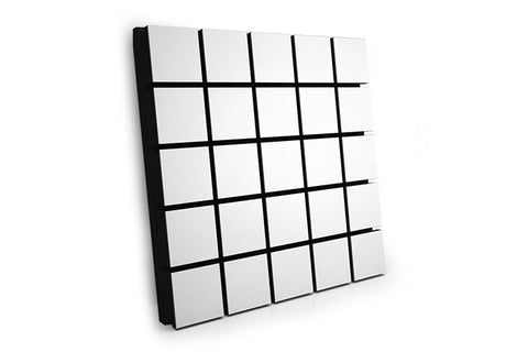 Elite Sound Acoustics 70mm Panel Foam Conference Rooms (Grid White)