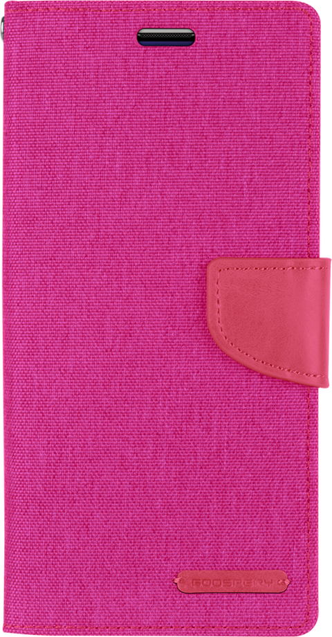 Goospery Canvas Diary For Galaxy A21S - Pink