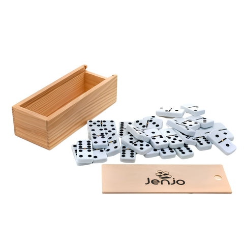 Jenjo Games Mini Dominoes Game Set