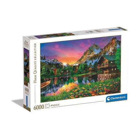Clementoni 6000pc Alpine Lake Jigsaw Puzzle