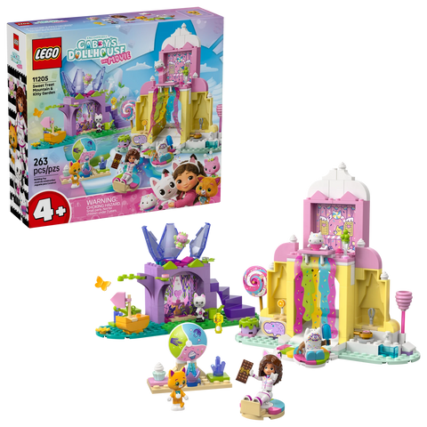 LEGO 11205 Sweet Treat Mountain and Kitty Garden - Gabbys Dollhouse