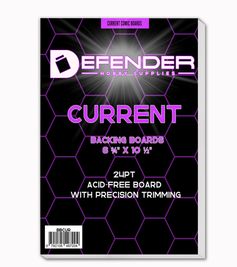 Defender Current Comic Boards 6 ¾" × 10 ½"