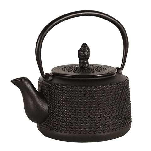 Avanti Cast Iron Teapot - Emperor Hobnail 750Ml - Black