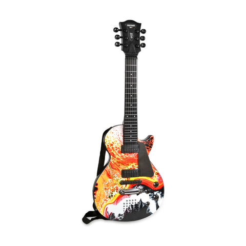 Bontempi Electronic Rock Guitar 6 Strings With Shoulder Strap 560mm