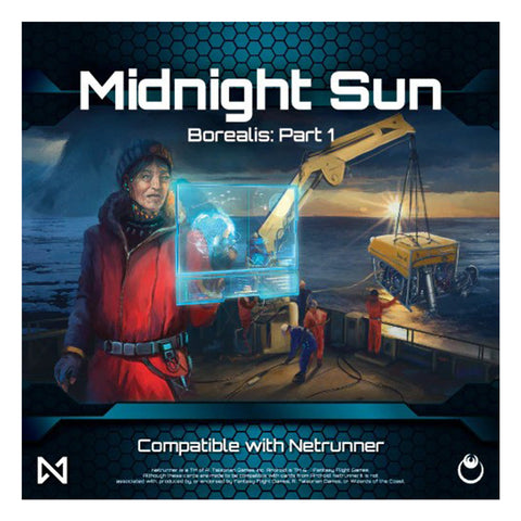 Null Signal Games Netrunner Borealis: Midnight Sun Expansion