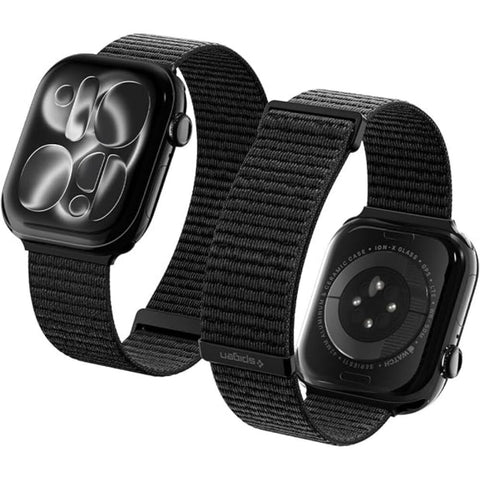 Spigen Apple Watch 49mm 46mm 45mm 44mm 42mm WBF01 Band (Black)
