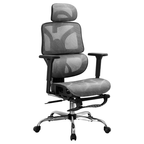 Artiss Ergonomic Office Chair Footrest (Grey)