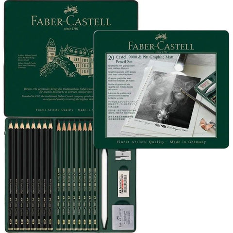 Faber-Castell Pitt Graphite Pencil Set 20pcs