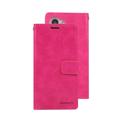 Goospery Bluemoon Diary for Galaxy S23 Plus - Hot Pink