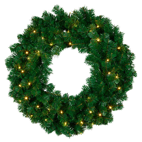Christabelle 61cm Chadwick Christmas Wreath LED