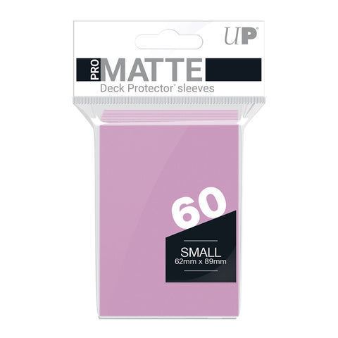 Ultra Pro: UP84267 PRO-Matte 60ct Small Deck Protector sleeves (Pink)