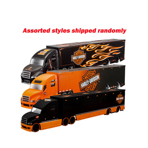 Maisto Licensed 1:64 Scale Harley Davidson Haulers Model Truck Toy (1 Sent At Random)