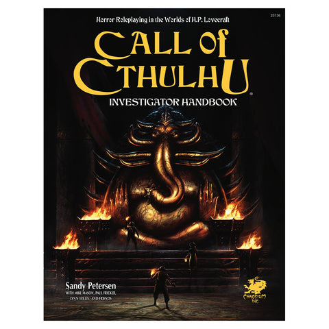 Chaosium Call of Cthulhu RPG - Investigator Handbook