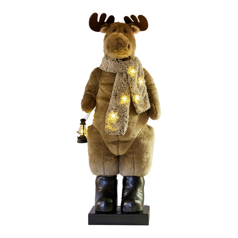 Christabelle 1.1m Musical LED Christmas Moose
