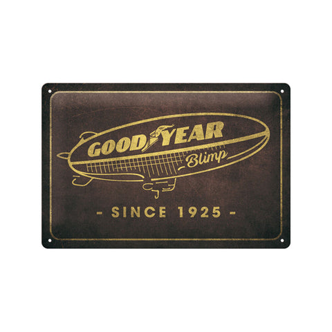 Nostalgic-Art Goodyear Blimp Since 1925 Sign Plaque Medium 20x30x0.5cm