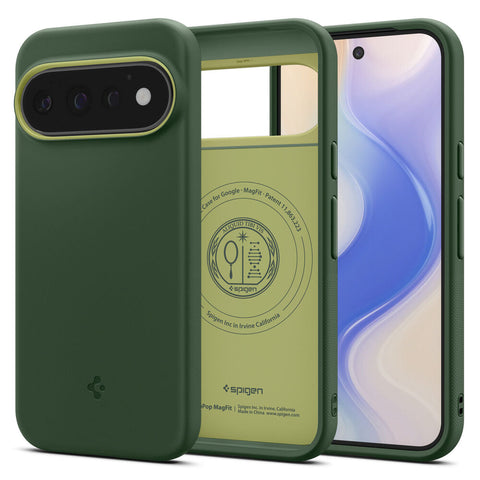 Spigen Google Pixel 11 Pro Nano Pop (MagFit) Case (Avo Green)