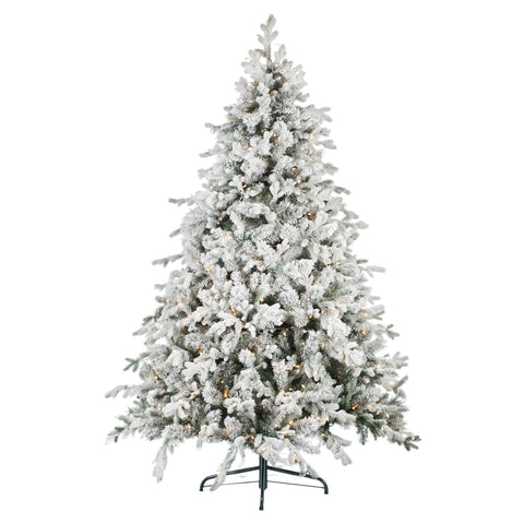 Christabelle 2.3m Snowy Dorchester Pre-Lit Christmas Tree with 1198 Tips