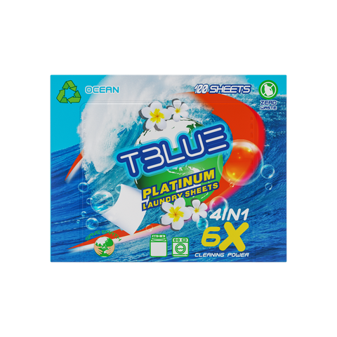 TBLUE Laundry detergent Sheet Ocean (100 Loads)