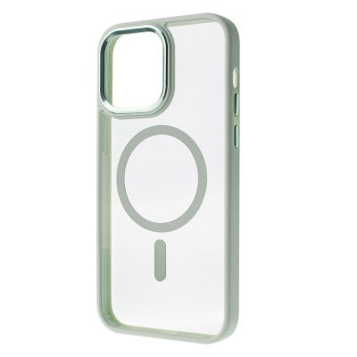 Redefine Clear Case with Metal Lens for iPhone 12 / 12 Pro - Mint, MagSafe