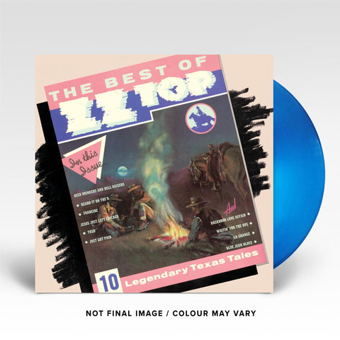 The Best Of ZZ Top (2024) (Blue Vinyl)