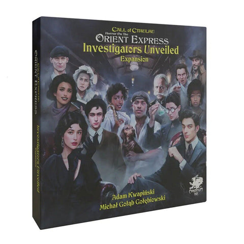 Chaosium Horror on the Orient Express Investigators Unveiled Expansion