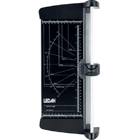 Ledah 330 Home Trimmer Metal Base 10 Sheet A4 Black Paper Cutter