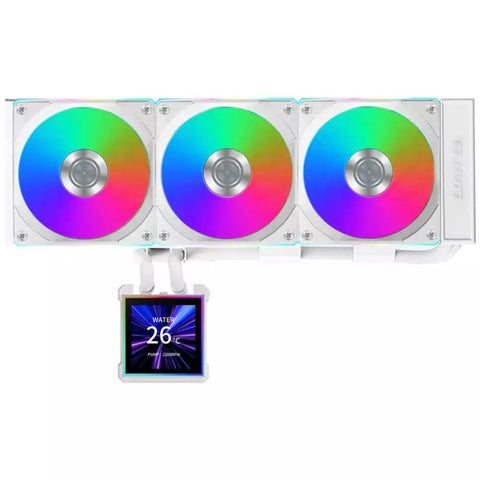 Lian Li Hydroshift II 360 CL Wireless RGB Liquid CPU Cooler (White)