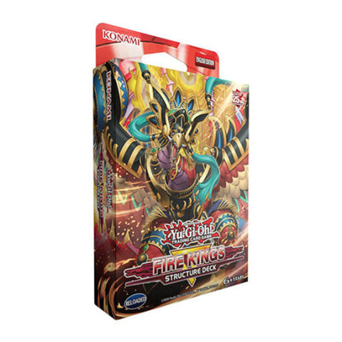 Konami YuGiOh! Revamped Fire Kings Structure Deck Unlimited Edition