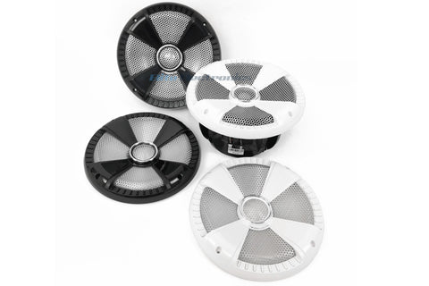 Soundstream MCS.80 250W 8" Marine Boat Speakers with Titanium Tweeters