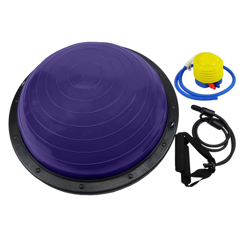 Powertrain Fitness Yoga Ball Home Gym Workout Balance Trainer (Purple)