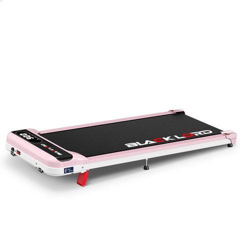 BLACK LORD Treadmill Electric Walking Pad Incline Home Gym Remote Control (Pink)