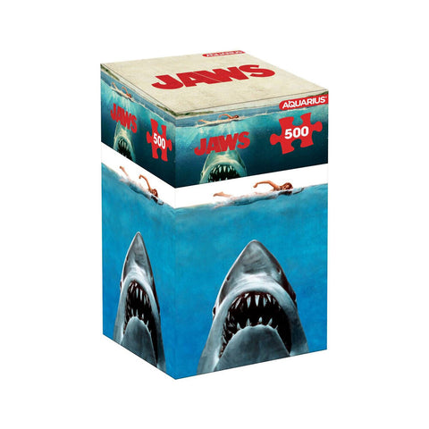 Aquarius 500pc JAWS Movie One Sheet Cardboard Jigsaw Puzzle 36x48cm 14y+