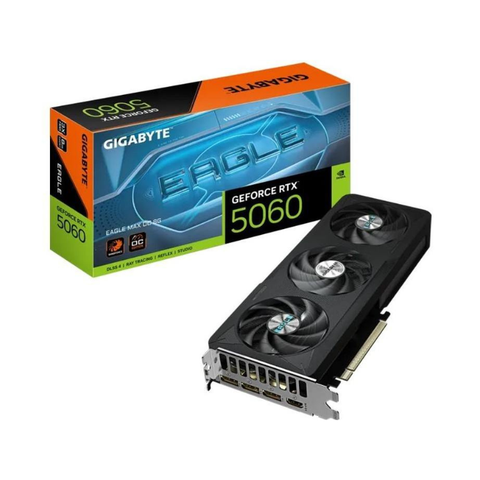 GIGABYTE GeForce RTX 5060 EAGLE MAX OC 8G GDDR7 Graphics Card