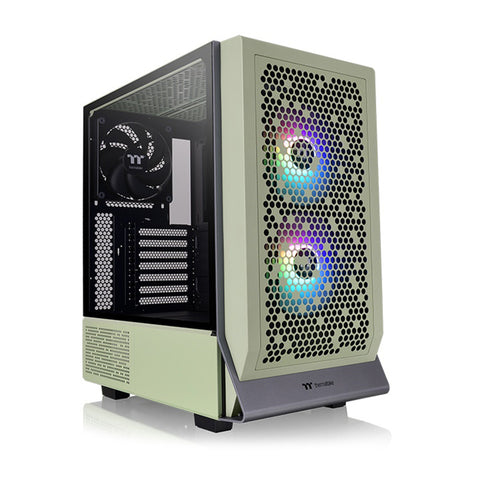 Thermaltake CA1Y200MEWN00 Ceres 300 TG ARGB Mid-Tower ATX Case (Matcha Green)