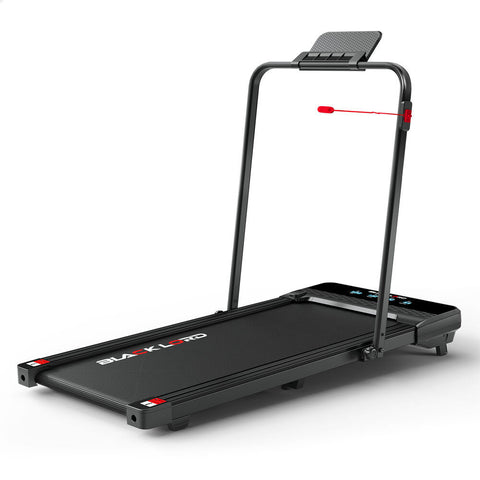 BLACK LORD Treadmill Electric Walking Pad Under Desk Foldable Incline 430mm Belt (Black)